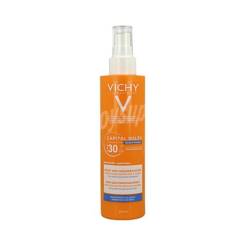 Vichy Spray solar con acción protectora y anti-deshidratación, con FPS 30 (medio) vichy Capital soleil