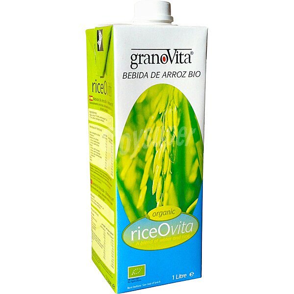 Bebida de arroz ecológica envase 1 l