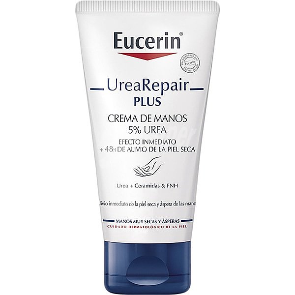 Crema de manos con un 5% de urea, para manos extremadamente secas urea repair plus