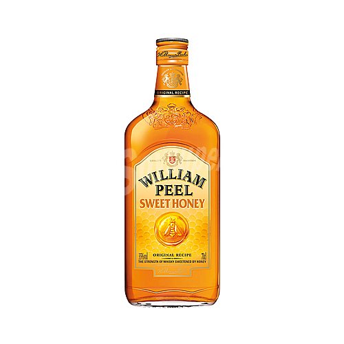 William peel Whisky blended con un toque de miel william peel