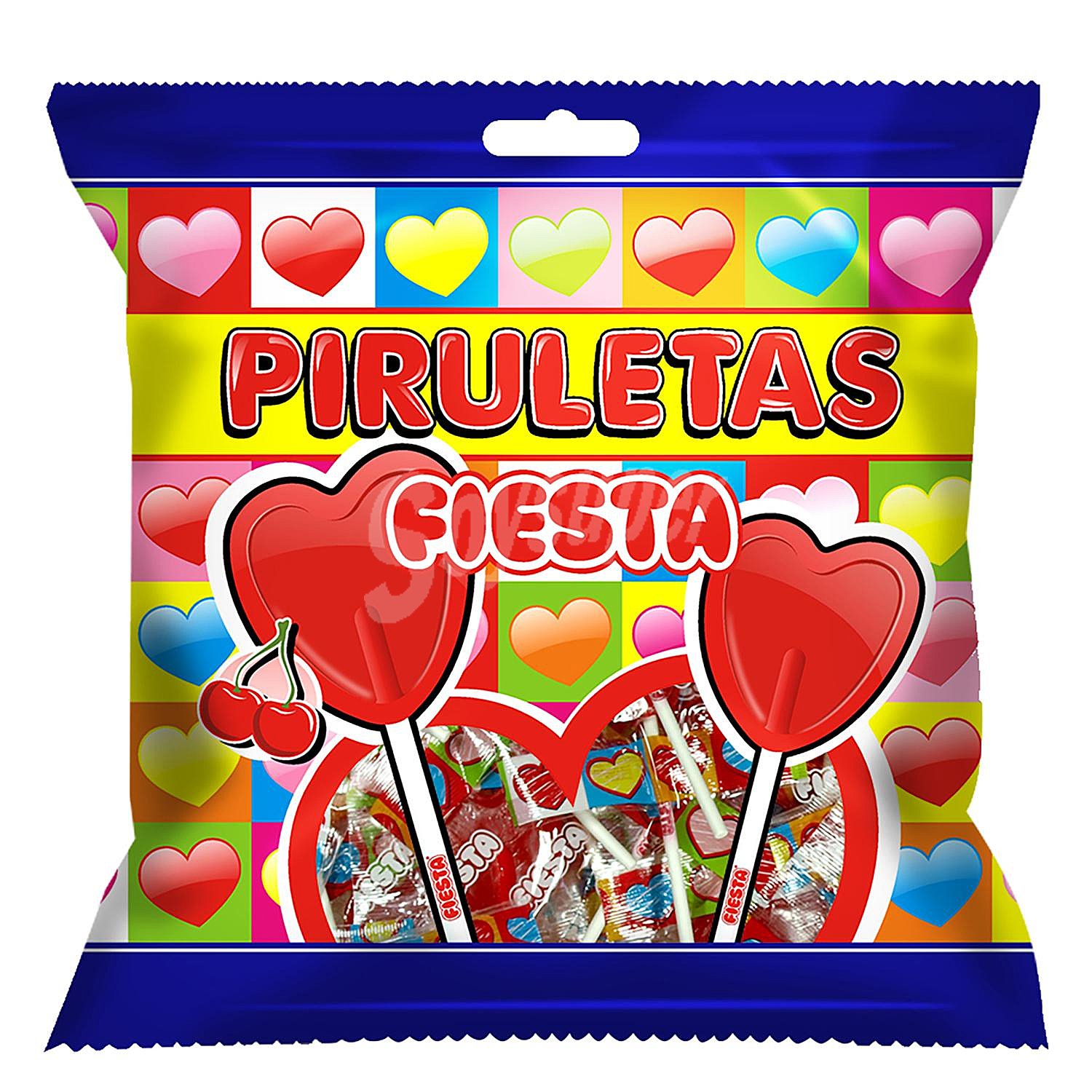 Caramelo con palo Piruletas Fiesta