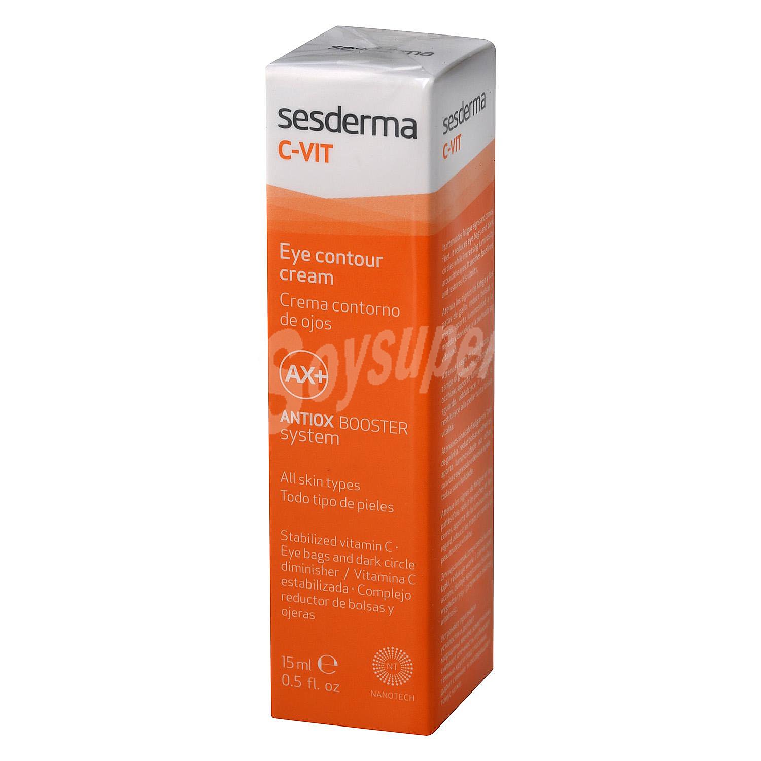 Crema contorno de ojos c-vit