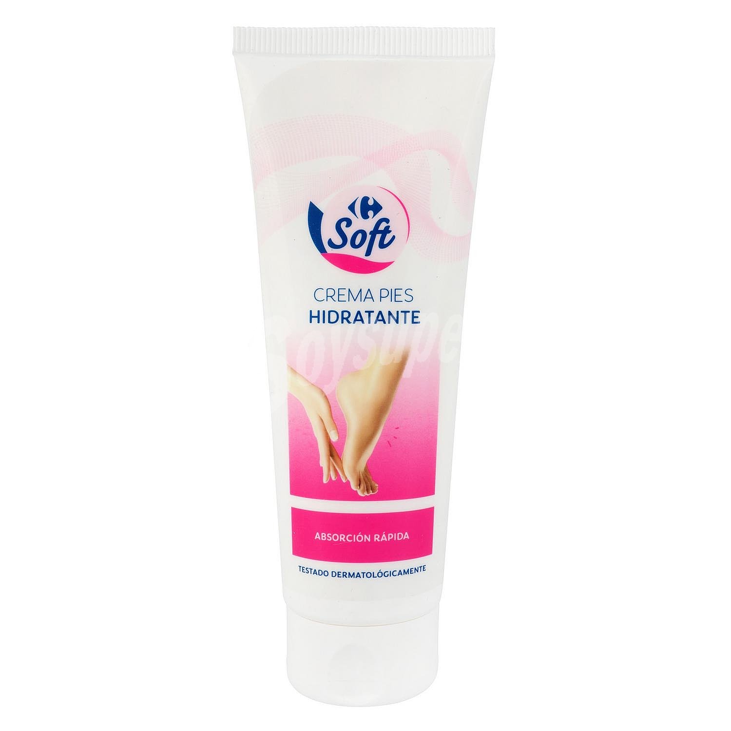 Crema para pies hidratante Carrefour Soft