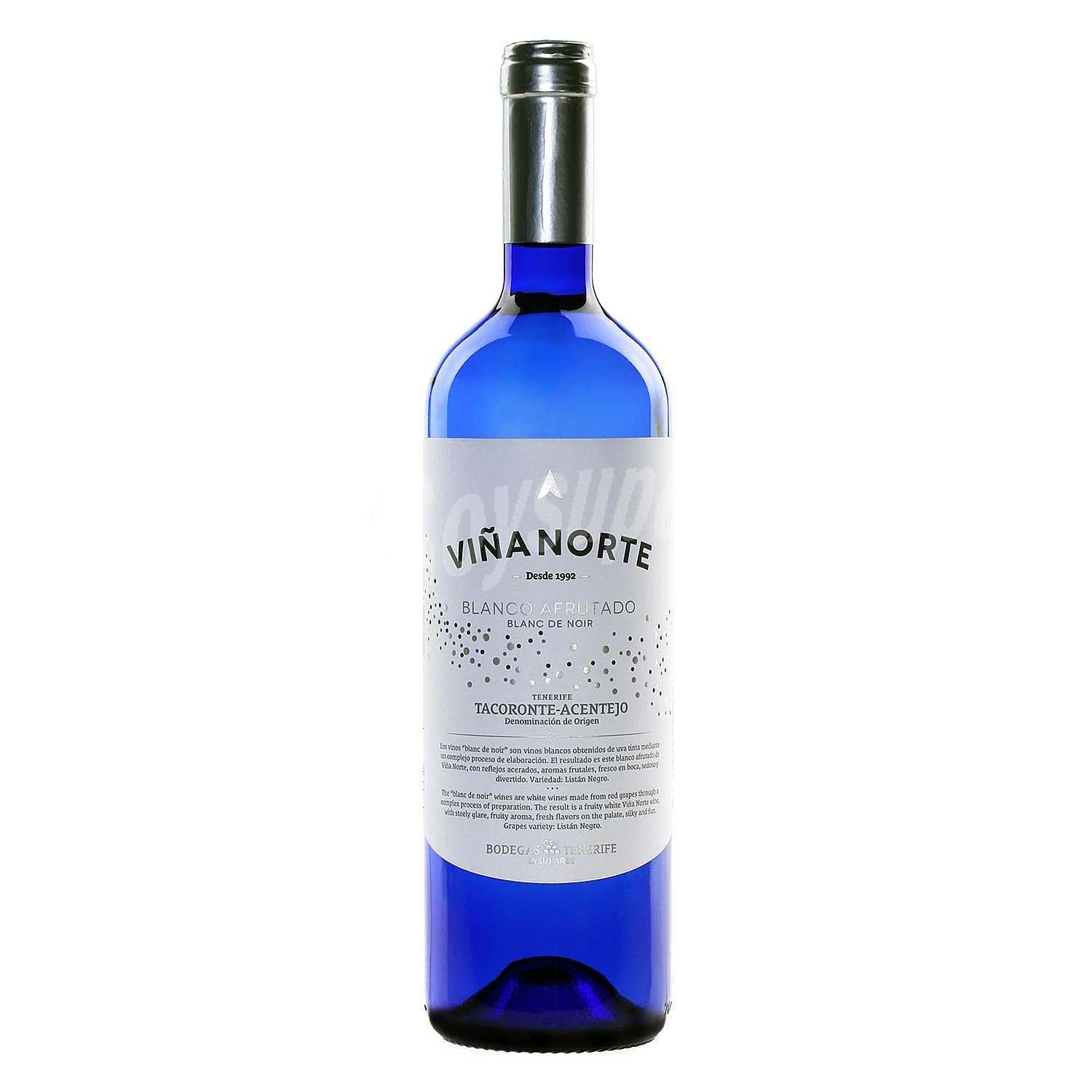 Vino D.O. Tacoronte-Acentajo blanco afrutado Viña Norte