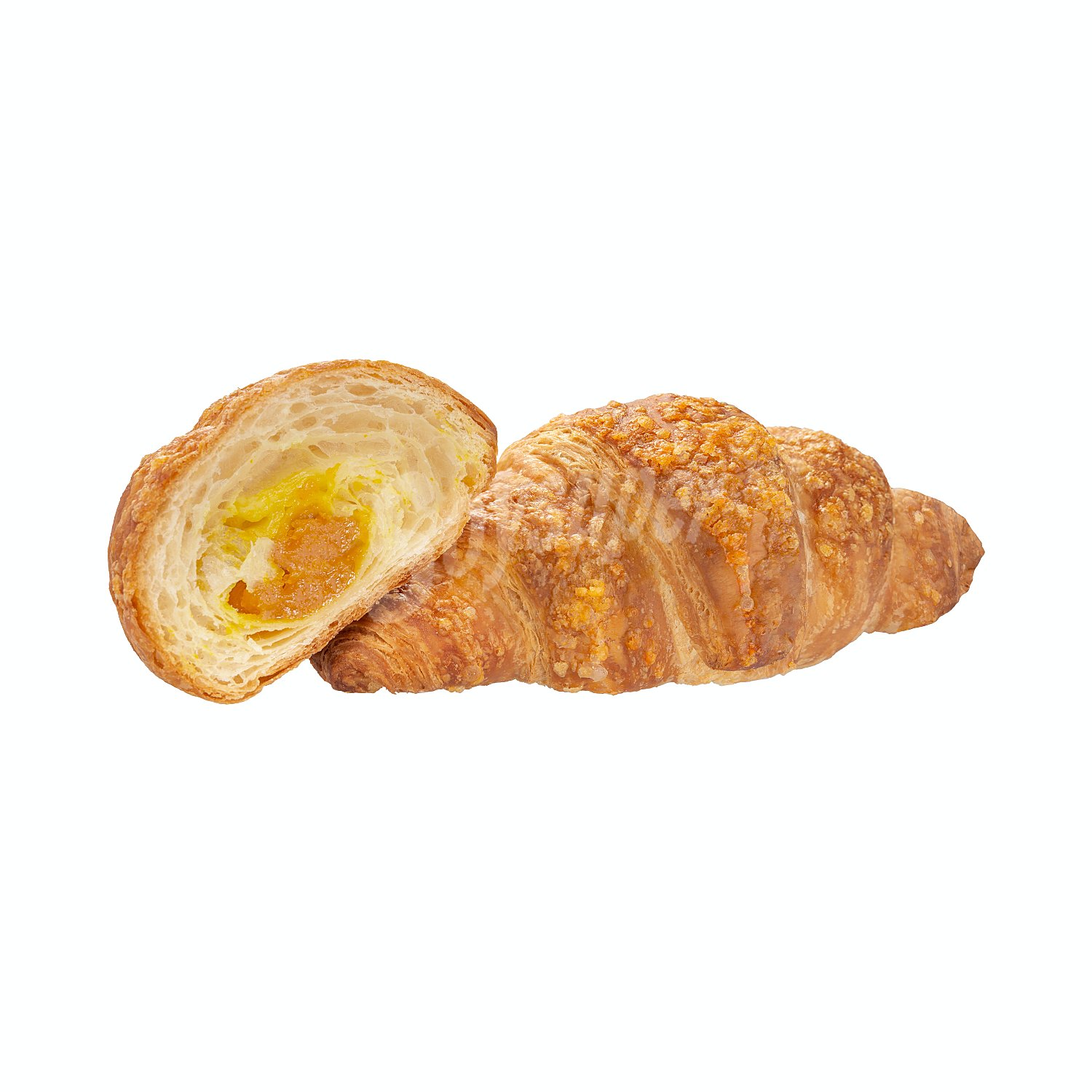 Croissant relleno de albaricoque con cúrcuma al horno (venta por unidades)