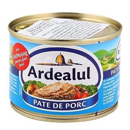 Paté de porc Ardeadul