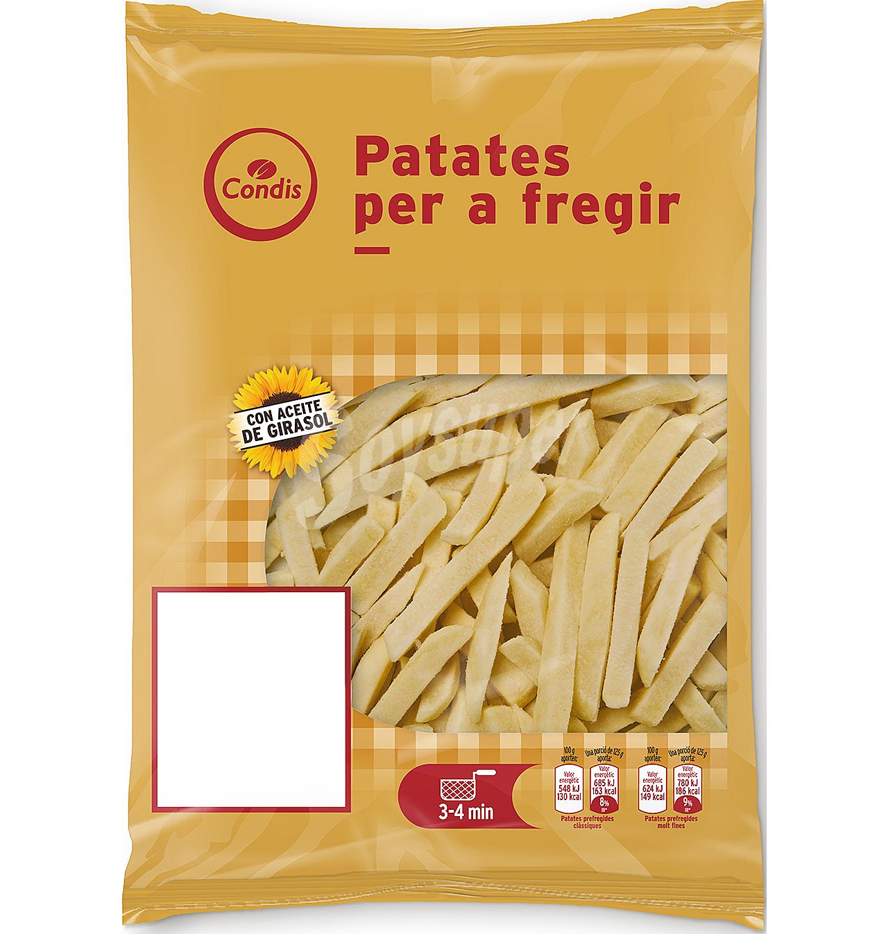 Patatas condis prefritas