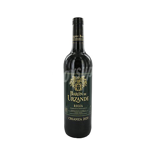 Baron DE urzande Vino tinto crianza con D.O. Ca. Rioja