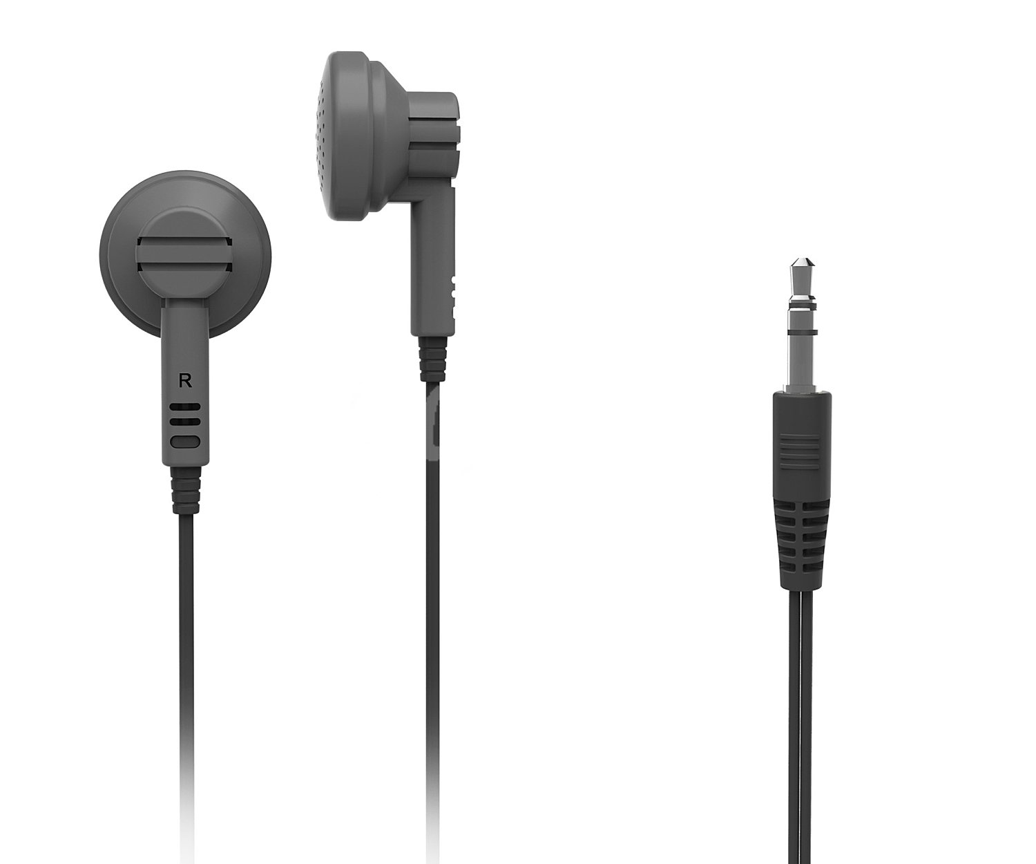 Auriculares tipo botón JY-E812 863748 con cable, negro 863748 con cable, negro