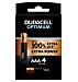 Pilas duracell aaa LR03 opt K4