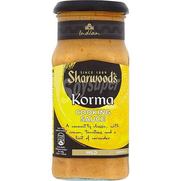 Korma salsa oriental frasco 420 g