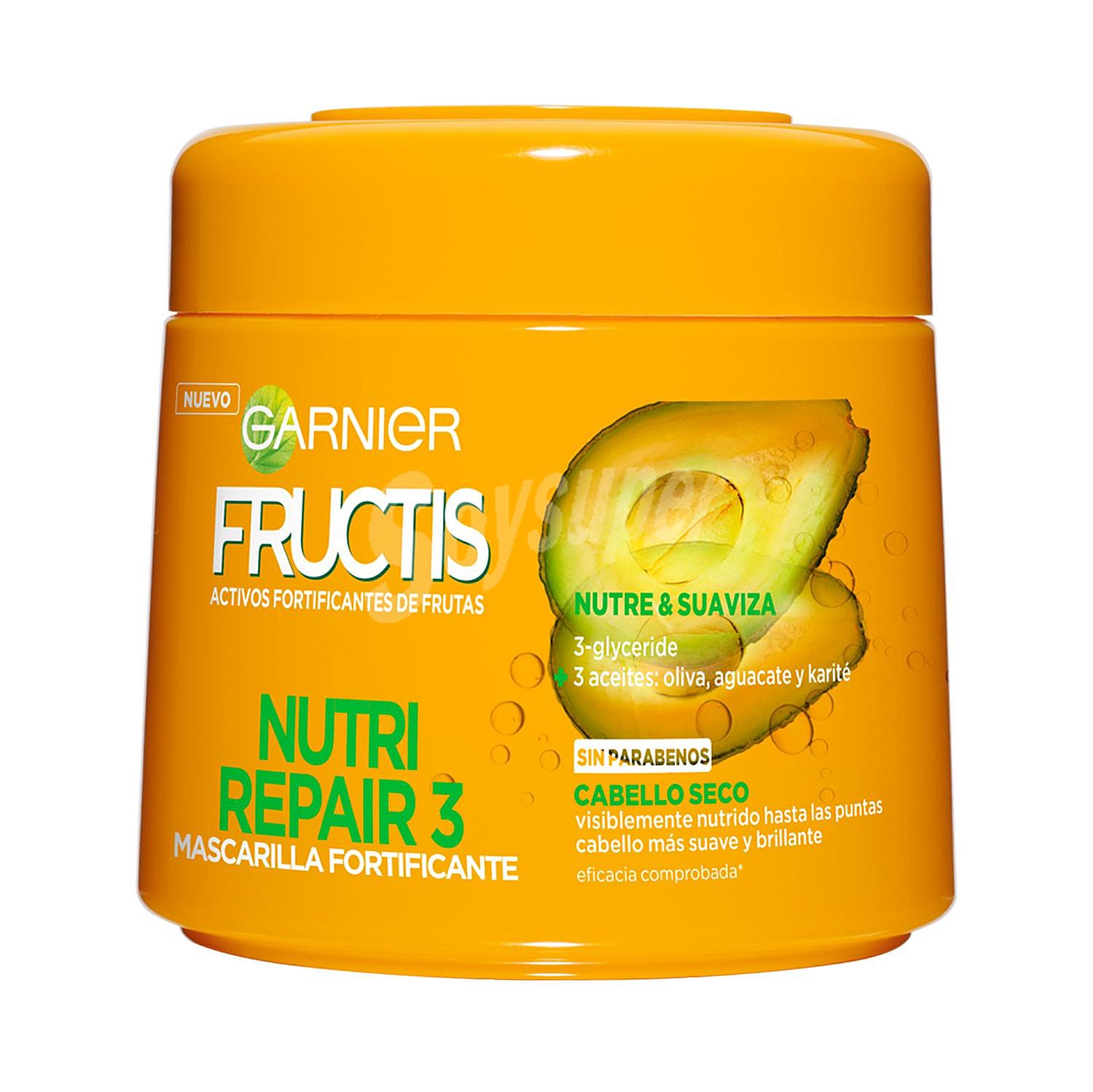 Mascarilla capilar Nutri Repair 3 para cabello seco Garnier-Fructis