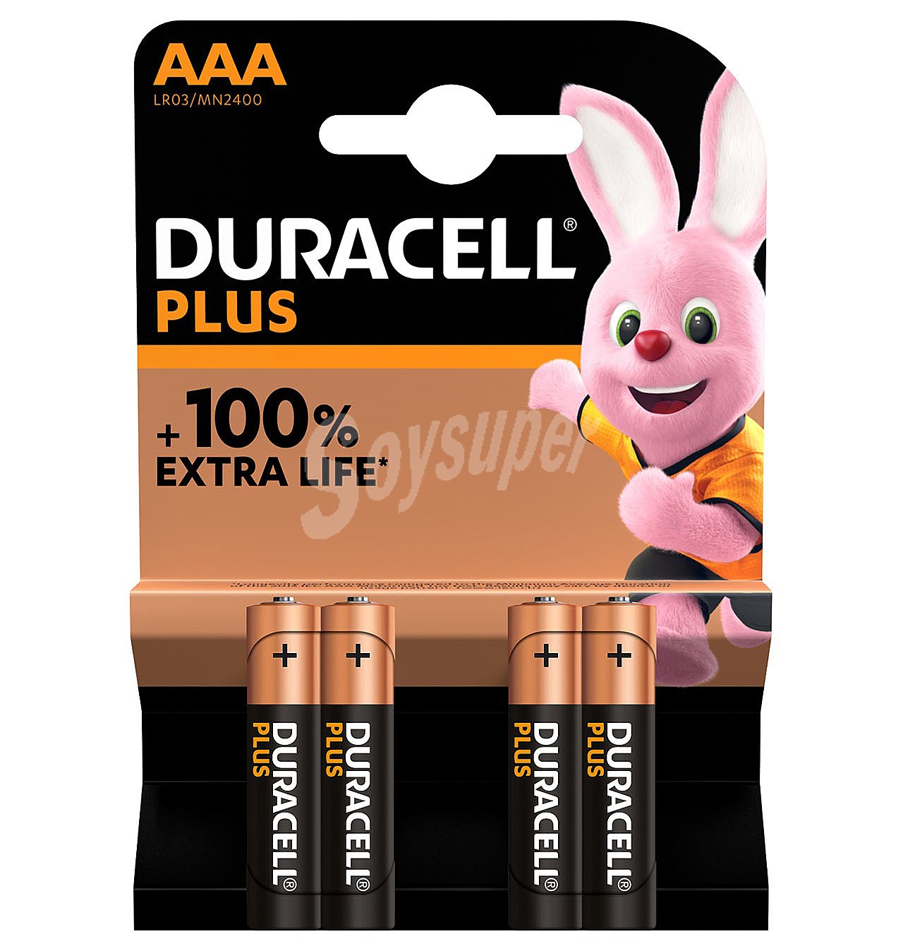 Pilas duracell aaa LR03 pp ml