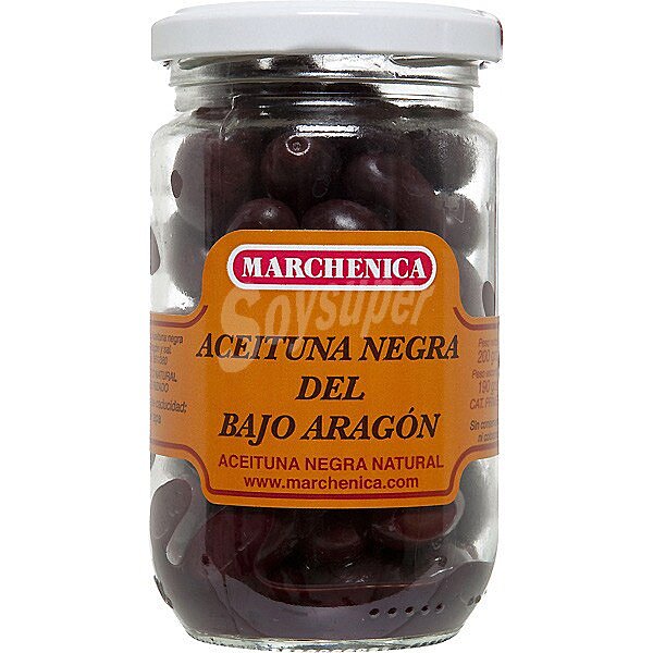 Aceitunas negras del Bajo Aragón