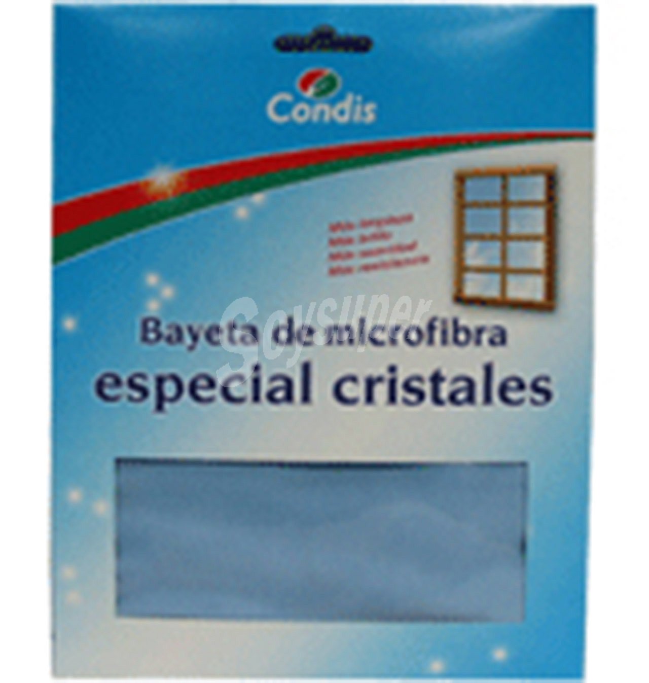 Bayeta condis cristales microfibra