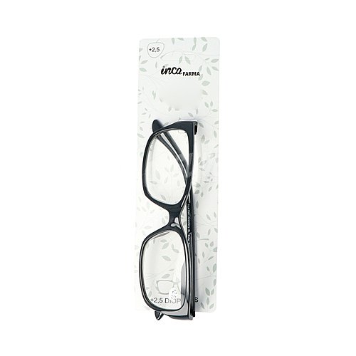 Inca farma Gafas de lectura unisex para presbicia (vista cansada +2,50 dioptrías) inca farma