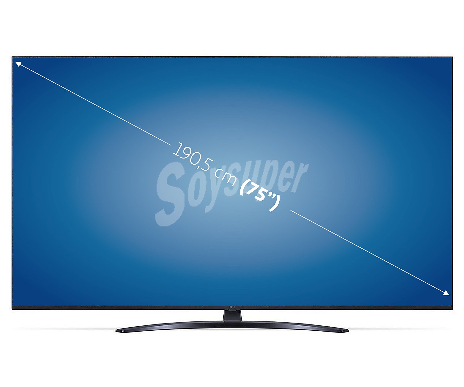 Televisión 190,5 cm (75") LED