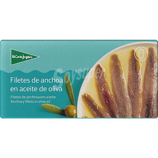 Filetes de anchoa en aceite de oliva