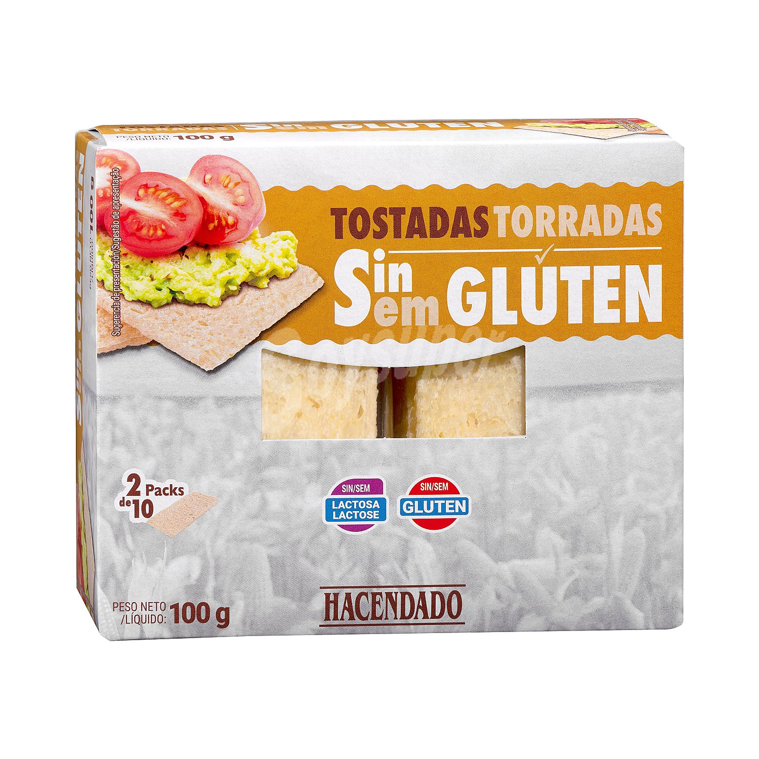 Tostadas sin gluten