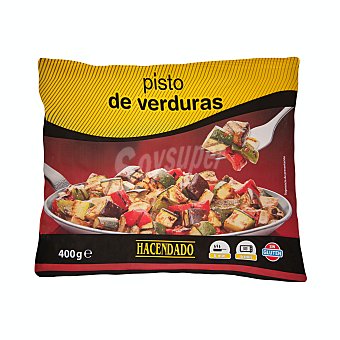 Pisto de verduras congelado