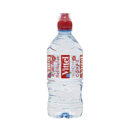 Vittel Agua mineral, tapón sport, vittel