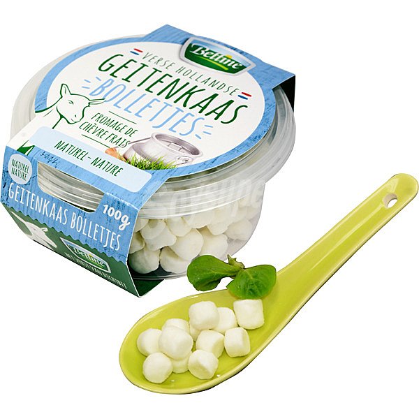 Bolitas de queso fresco de cabra envase 100 g