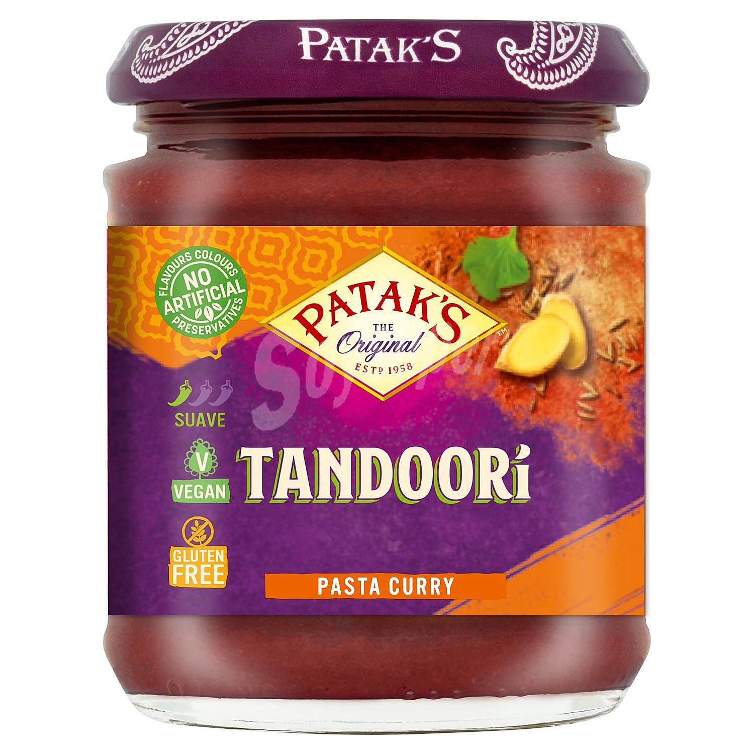 Pasta marinada de tandoori al estilo indio