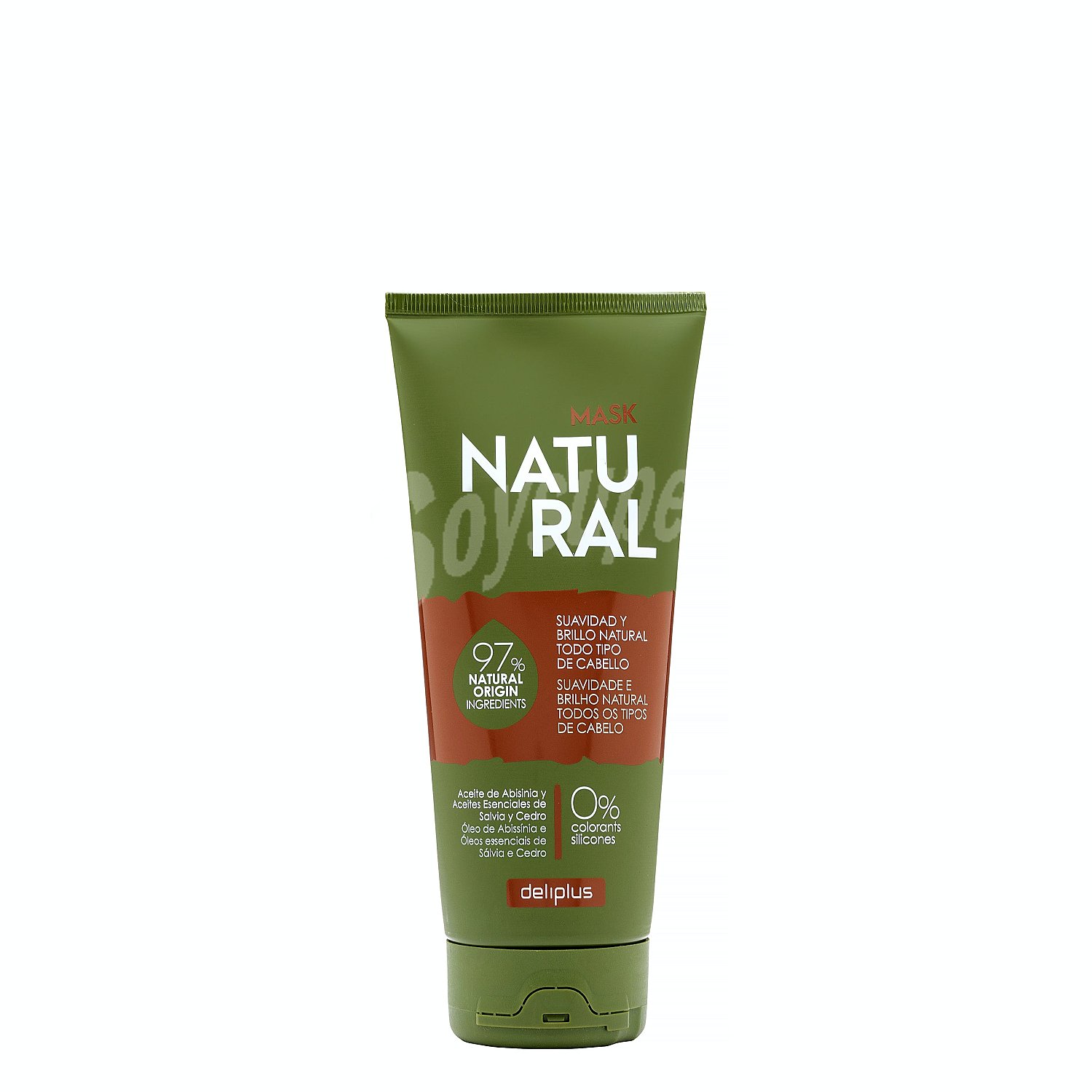 Mascarilla natural 97% origen suavidad y brillo con aclarado todo tipo cabello