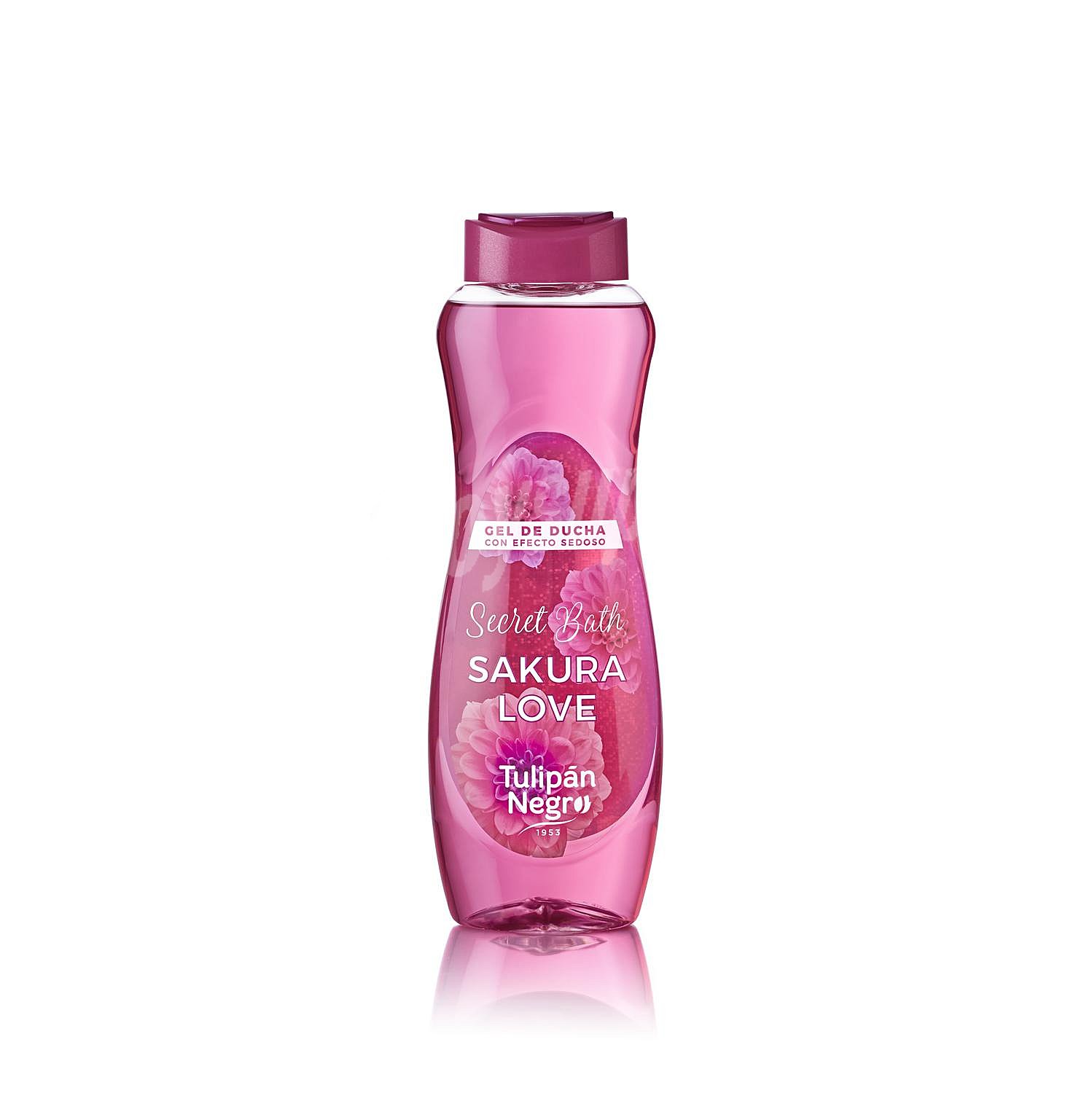 Gel de ducha con efecto sedoso Secret Bath Sakura Love Tulipán Negro