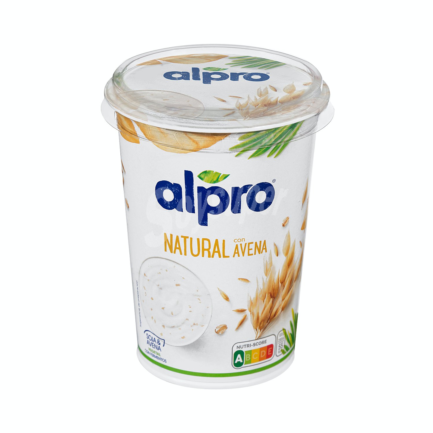 Preparado de soja natural con avena Alpro sin lactosa