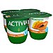 Activia Bífidus desnatado (0% materia grasa) con trocitos de mango y papaya activia 0% de Danone