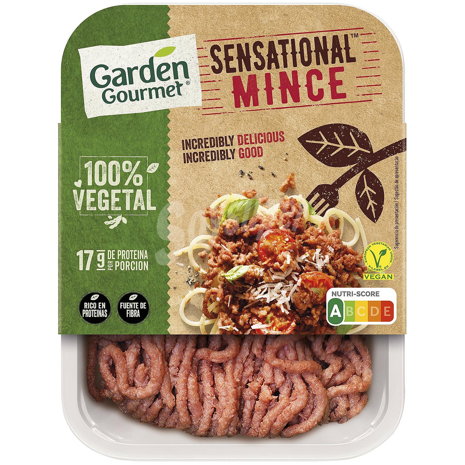 Preparado vegetal a base de proteína de soja Sensational Mince Garden Gourmet