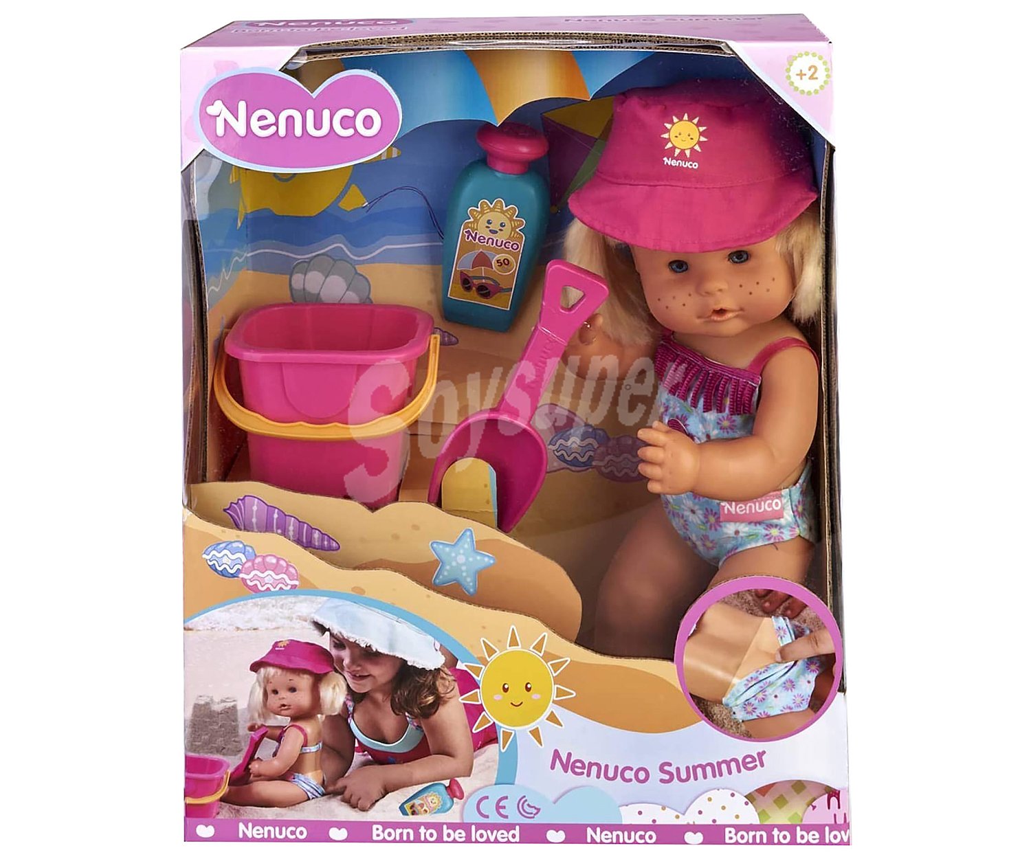 Nenuco Summer, muñeca con accesorios para la playa, nenuco