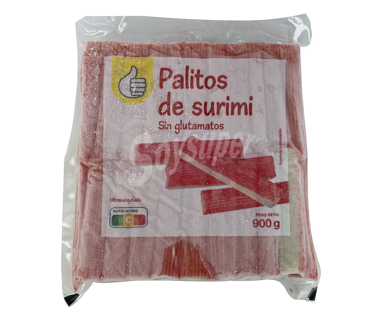 Producto económico alcampo Palitos de surimi con sabor cangrejo producto económico alcampo