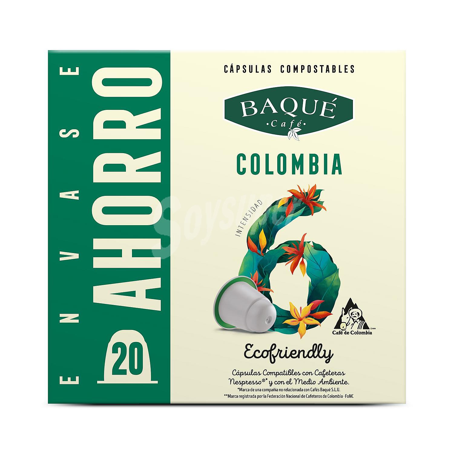 Café Colombia compostable