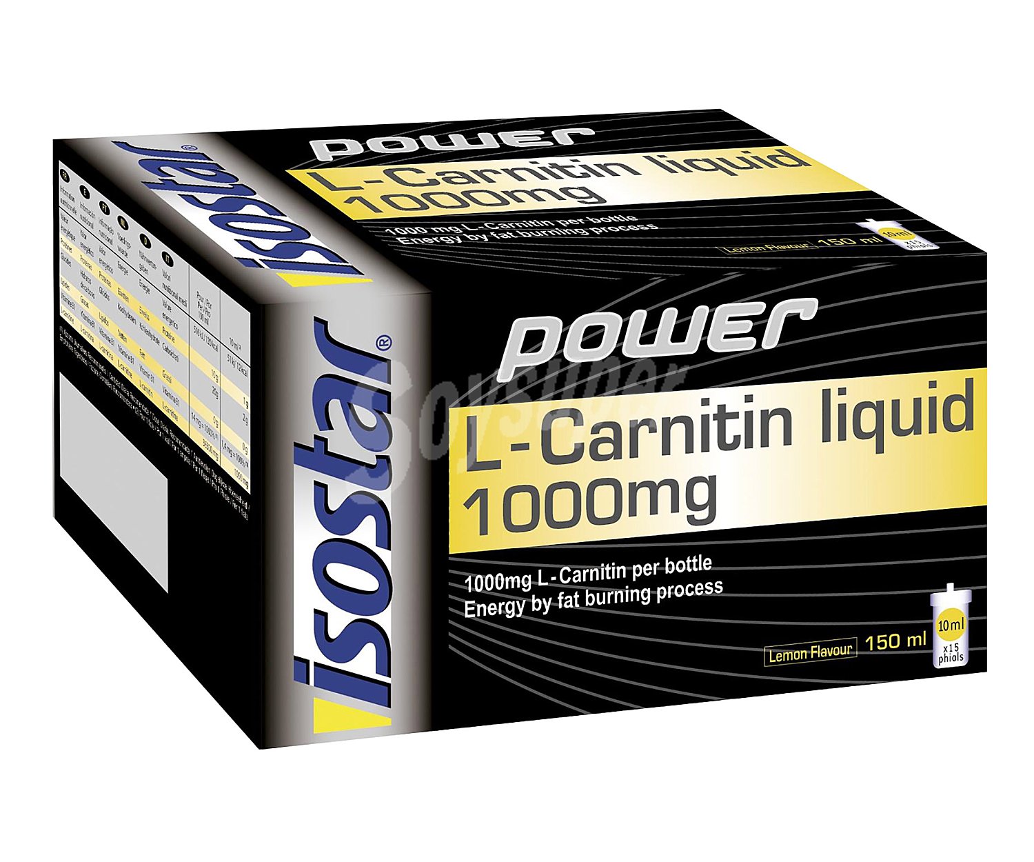 L-carnitina liquida sabor limon