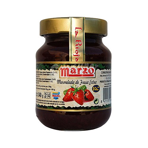 Marzo Mermelada de fresa marzo