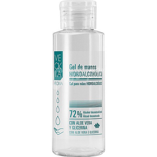 Gel de manos hidroalcohólico con aloe vera y glicerina