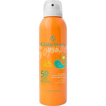 Kids protector solar invisible para niños FP-50 sin perfume