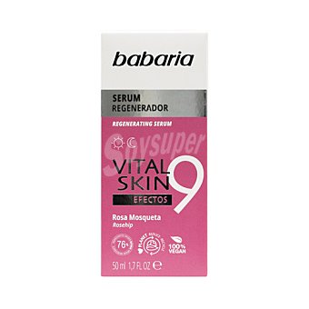 Babaria Serum regenerador con rosa mossqueta babaria Vital skin