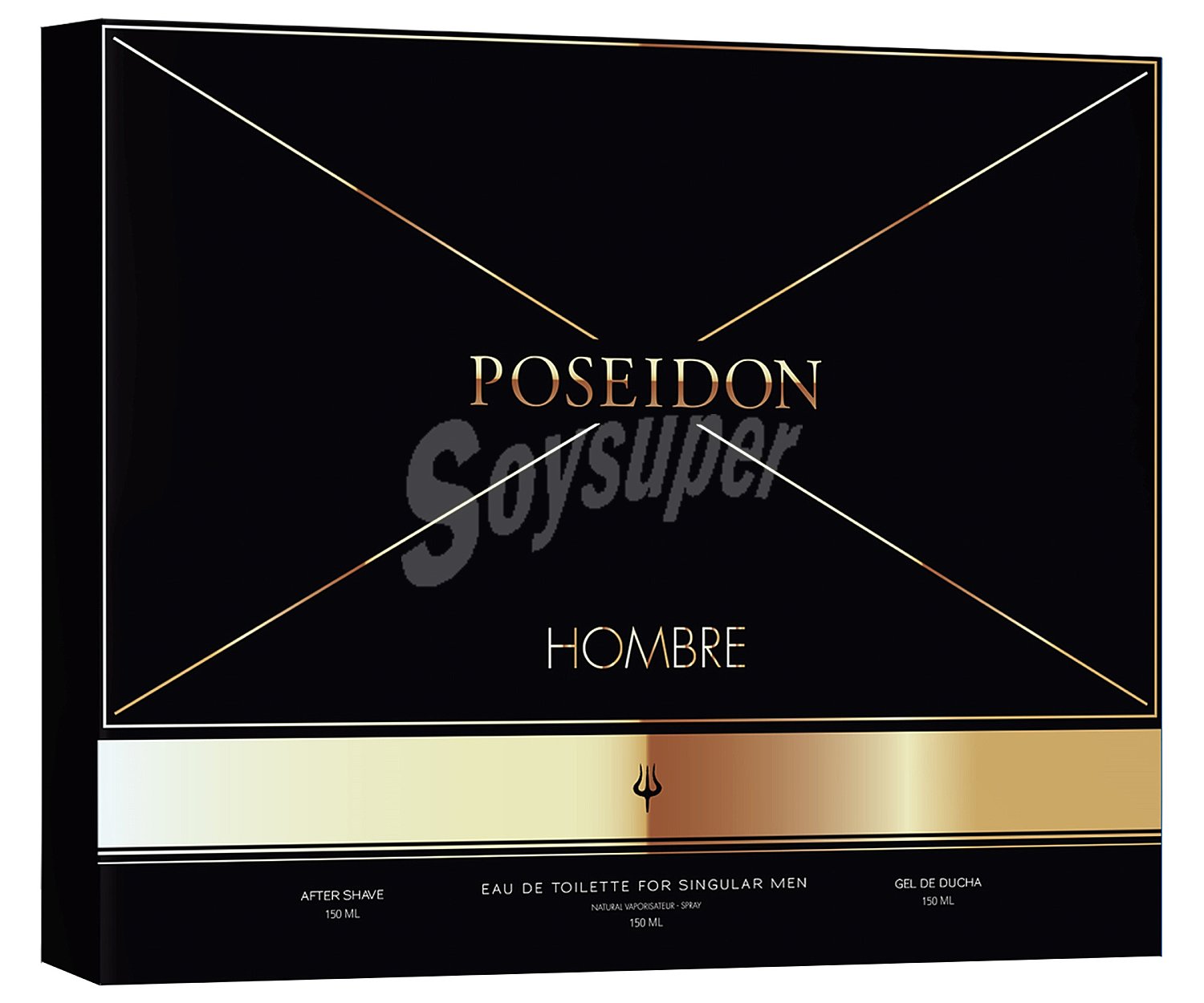 Estuche regalo para hombre poseidon.