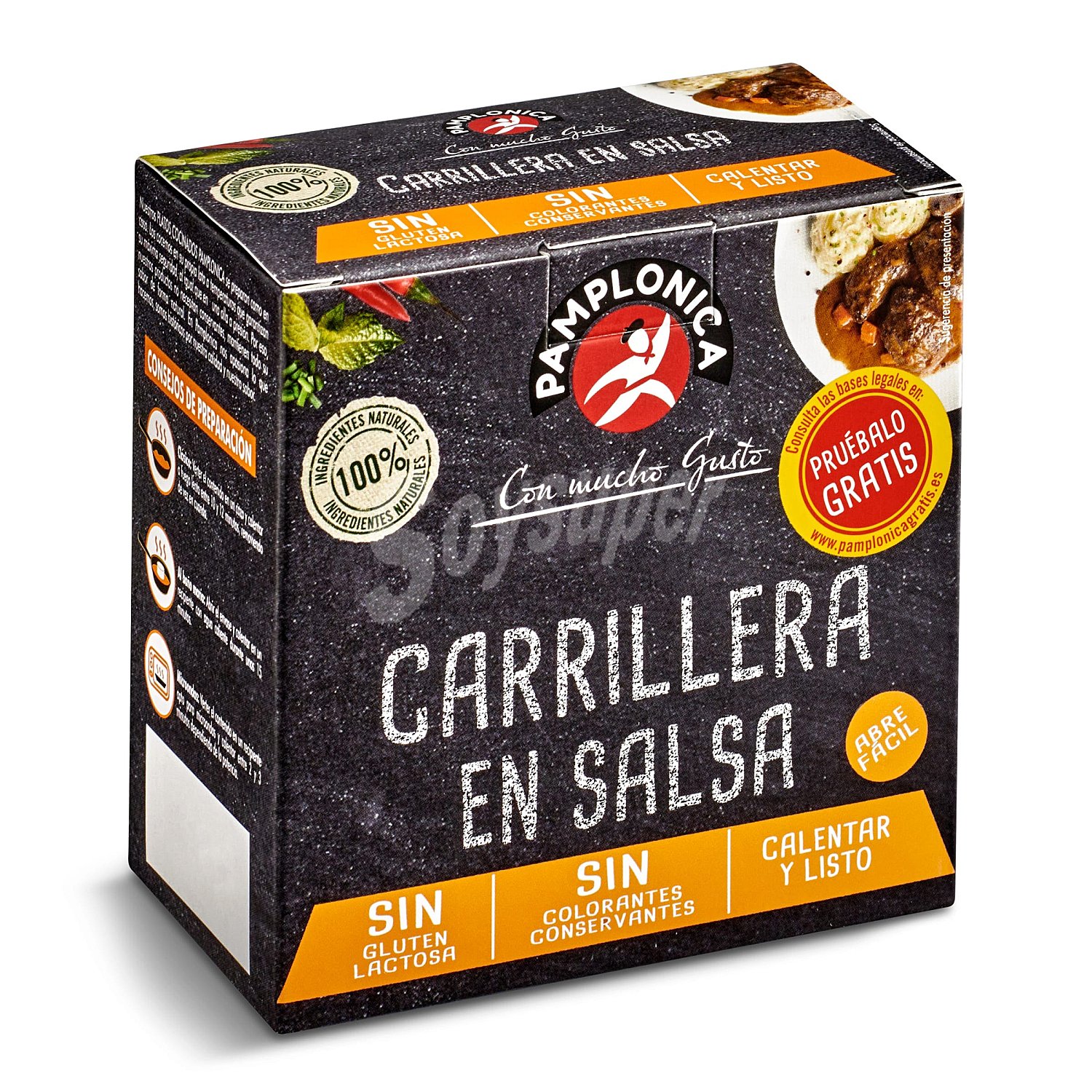 Carrillera en salsa Pamplonica