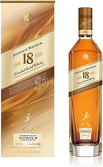 Whisky blended escocés de 18 años