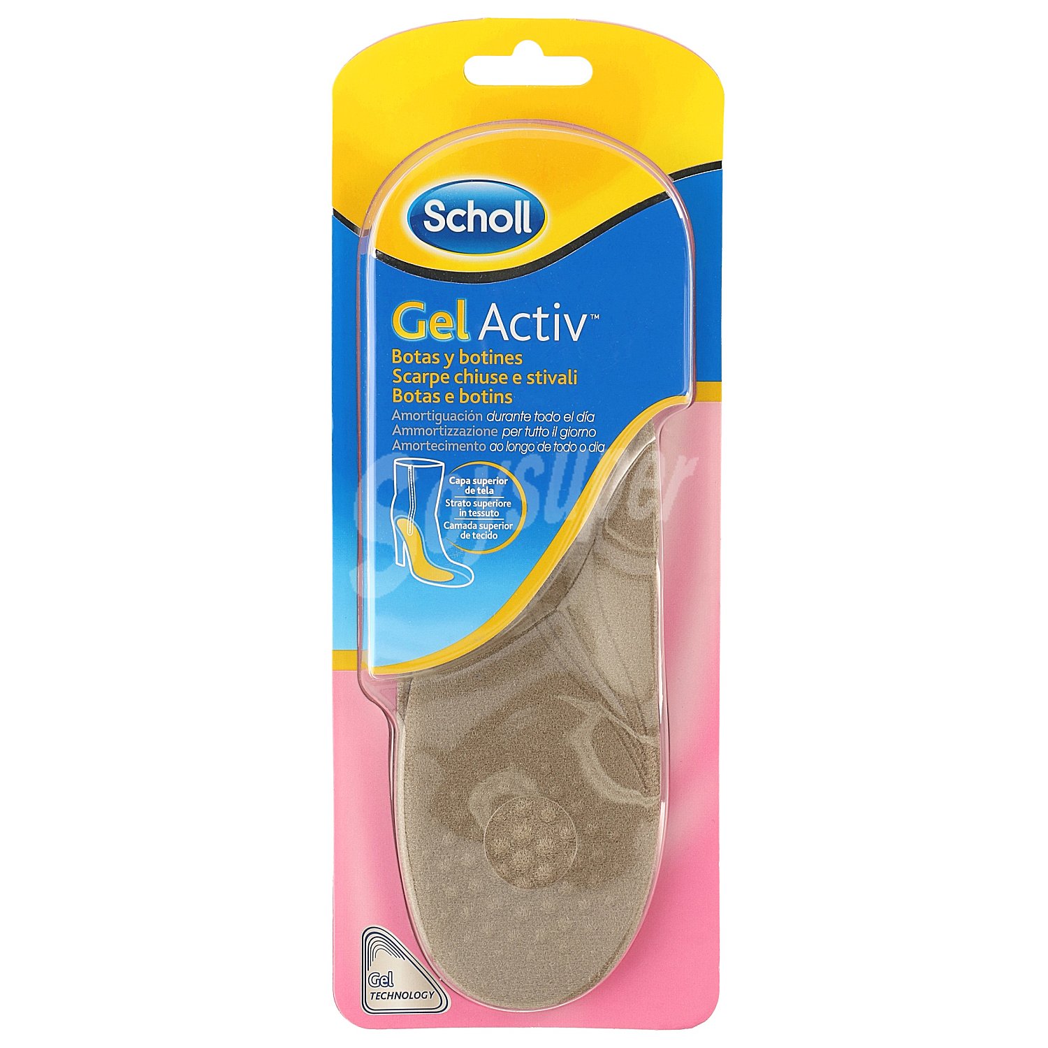 Gel activ plantillas para botas y botines talla 35 - 40.5