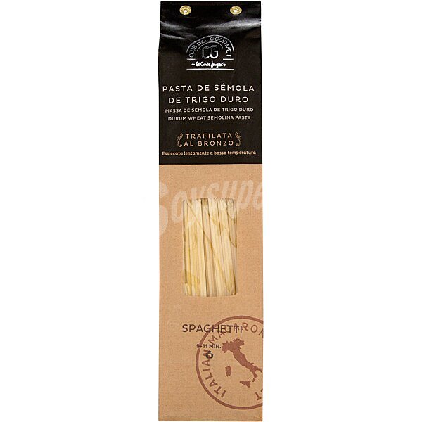 Spaghetti pasta de sémola de trigo duro paquete 500 g