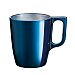 Mug Vidrio Flashy Petrolet - Azul