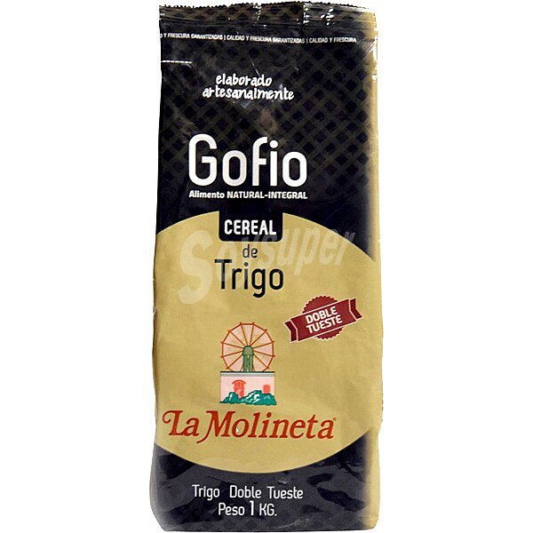 Gofio de trigo tostado paquete 1 kg