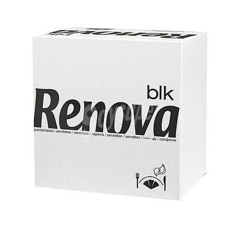 Renova Servilletas de papel desechables 39 x 39 cm renova