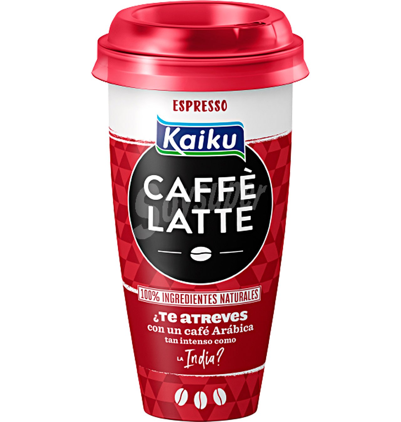 Café latte espresso Kaiku sin gluten