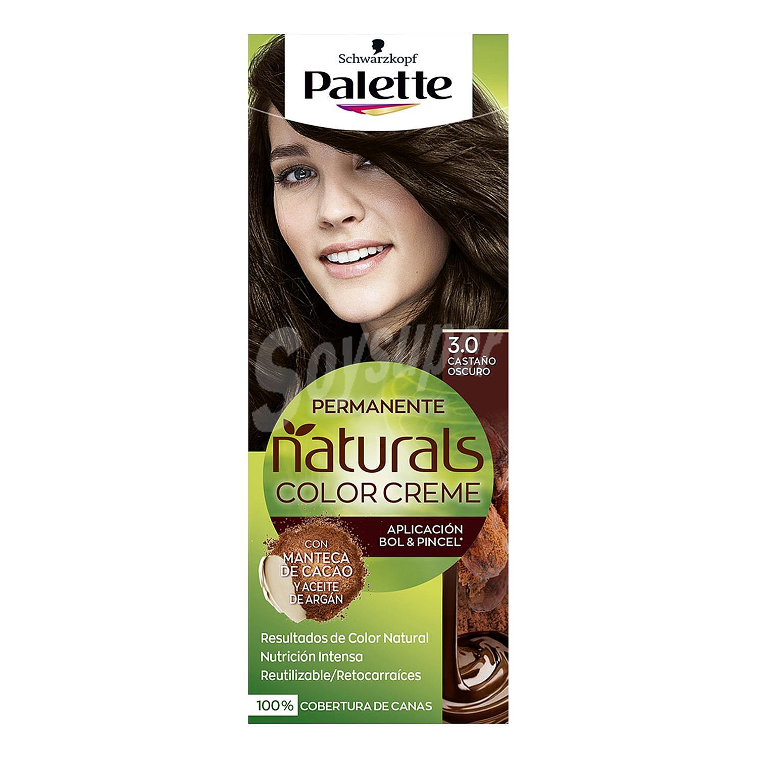 Naturals Color Creme coloración permanente nº 3.0 castaño oscuro